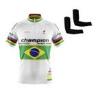 Kit Ciclismo Bike Camisa C/ Proteção UV + Manguitos - XFreedom