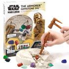 Kit científico STAR WARS The Armorer Gemstone Dig Kids 8-12 anos