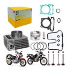 Kit Cilindro Cb 300 Xre 300 Metal Leve + Valvula Junta Honda