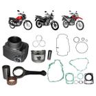 Kit Cilindro Completo+Kit Biela Honda CG 160 Start 0.2 2V 2016 A 2022 Mahle