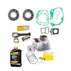 kit Cilindro Motor Biela Juntas honda Fan Titan 125 2002/08