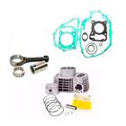 Kit cilindro motor biela juntas honda titan fan 150