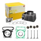 Kit cilindro motor cbx 250 xr 250 ate 2008 valvula retentor