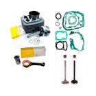 kit cilindro pistao e aneis valvula biela cbx 200 xr 200