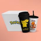Kit Cinema Premium Pokémon Balde de Pipoca + 2 Copos