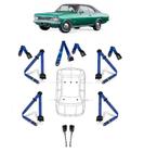 Kit cinto de segurança COMPLETO para CHEVROLET OPALA + fechos - HCML