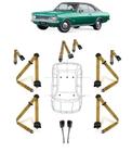 Kit cinto de segurança COMPLETO para CHEVROLET OPALA + fechos - HCML