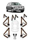 Kit cinto de segurança COMPLETO para VOLKSWAGEN GOL + fechos - HCML