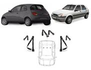 Kit cinto de segurança traseiro de 3 pontos Ford Ka - HCML