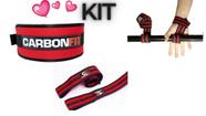 Kit cinto fivela +01 par strap - carbonfit