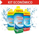 kit Clarificante Algicida de choque e Manutenção Genco 1 litro
