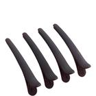 Kit Clips de Cabelo Curvos 7cm Preto (4 Peças)