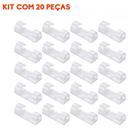 Kit Clips Organizador de Fios Cabos com Fixador Adesivo