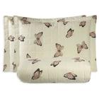 Kit Cobre Leito Matelado Colcha Queen 3 Peças Algodão Misto