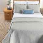 kit Cobre Leito VERITY Queen Percale 200 fios acabamento bordado