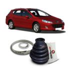 Kit Coifa Borracha Graxa Abraçadeira Homocinética Lado Roda Peugeot 407 SW 2005 2006 2007 2008 2009 2010 2011