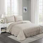 Kit Colcha Casal 3 Peças 220X240Cm Bege Orfeu Camesa