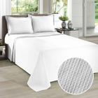 Kit Colcha Dohler Piquet Liso - 100% Algodão - Queen