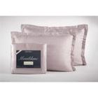 Kit Colcha Montblanc Cairo 104 Malva Solteiro 180x230cm