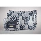 Kit Colcha Montblanc Imperial 103 Navy Casal Queen 230x260cm