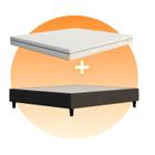 Kit Colchão + Cama Box Emma Duo Casal (138x188cm)