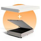 Kit Colchão Emma One + Cama Baú Emma Queen