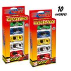 Kit 10/5 Carrinhos Hot Car Ferro Raros Tipo Hot Wheels - Kids Think Big -  Carrinho de Brinquedo - Magazine Luiza