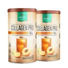 kit Collagen Pro (450g) Nutrify Chá Mate com Pêssego 2 unidades