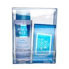 Kit Colônia Acqua Kanitz Blue Banho Perfumado 310ml+Sabonete 140g