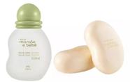 Kit Colônia E E Sabonete Mamãe Bebê Natura 100ml