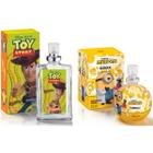 Kit Colônia Woody Toy Story Disney + Colônia Minions Eureka - Jequiti
