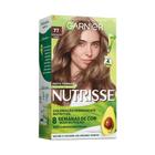 Kit Coloração Garnier Nutrisse Chocolate Avela 77 Louro Médio Marrom Dourado