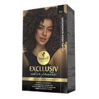Kit Coloração Haskell Excllusiv Color Pratic 7.1 Louro Médio Acinzentado