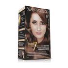 Kit Coloração Permanente BeautyColor Chocolate Suico 6.7 - Avelis