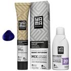 Kit Coloração Yama Nano Infusion Profissional + Ox Cremosa 20vol 100ml Todas As Cores - Monte Como Quiser