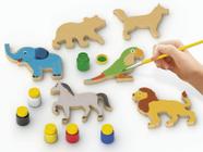 Kit Colorir e Brincar - Animais - Junges