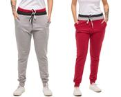 Kit com 02 Calças de Moletom Feminina Skinny Confort - M13