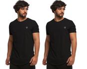 Kit com 02 camisetas longline wooks manga curta masculina