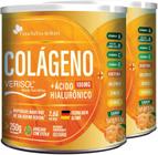 Kit Com 02 - Colágeno Verisol + Ácido Hialurônico Sabor Tangerina 250g - Flora Nativa