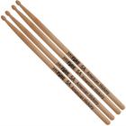 Kit Com 02 Pares De Baquetas Pro Fire American Hickory 5A