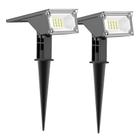 Kit com 02 Spots Solar Multicores 50 Lúmens - ECOFORCE