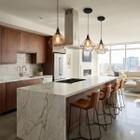 Kit com 03 Luminarias Pendente Aramado Modelo Diamante - Cobre - ideal para ser utilizado com lâmpadas de filamento LED