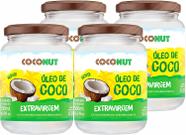 Kit Com 04 - Óleo de Coco Extravirgem 500ml Coconut - Qualicoco