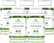 Kit Com 05 - Cálcio Mdk (Cálcio, Magnésio, Vitamina D e K2) 60 Capsulas TuttiFlora