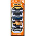 Kit Com 05 Carrinhos Metal MatchBox MBX Exotic