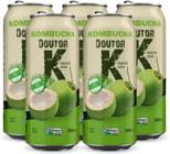 Kit Com 05 - Kombucha Orgânica Sabor Água De Coco 350Ml Drk - Kombucha Doutor K