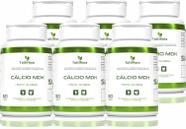 Kit Com 06 - Cálcio Mdk (Cálcio, Magnésio, Vitamina D e K2) 60 Capsulas TuttiFlora