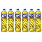 Kit Com 06 Unidades Detergente Ype Líquido Neutro 500Ml