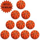Kit com 10 Bolas De Basquete Basketball Tamanho Oficial - Preço de Atacado