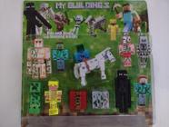 Kit c/ 6 Bonecos 35 cm Turma do Problems-Minecraft  - Algazarra - Boneco  Minecraft - Magazine Luiza